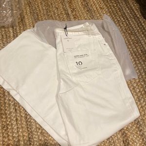 NWT Glassons super high rise 90’s straight leg size 10
